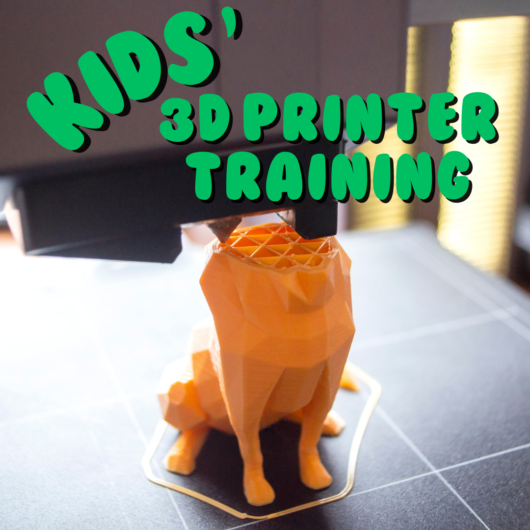 Kids’ 3D Printer Training (3rd-6th grade)